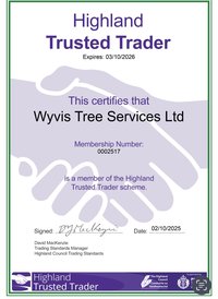 Highland Trusted Trader certificate